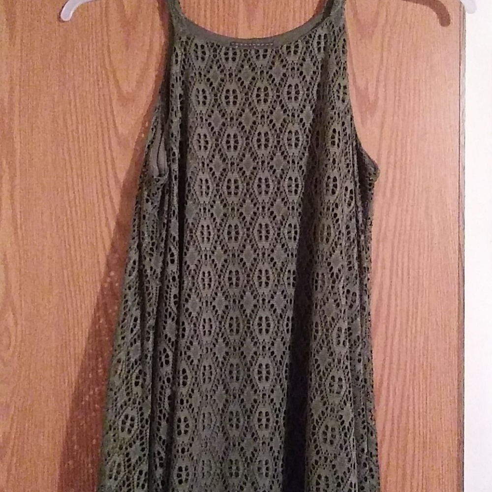 Green dress